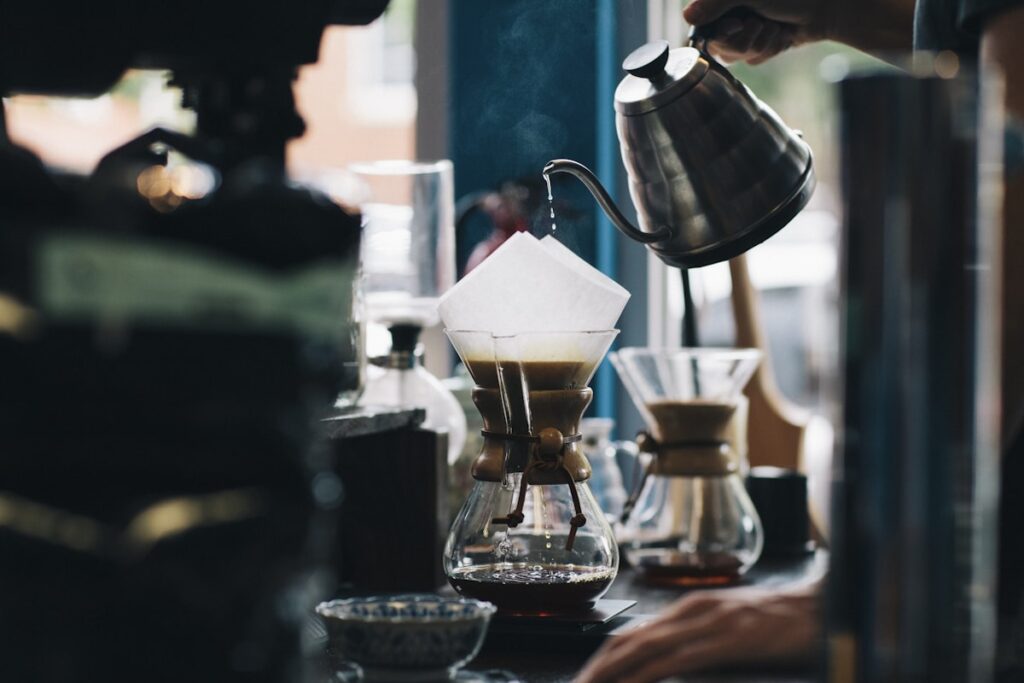 Koffiepauze tijdens de werkdag